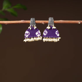 Buy Akshara Handcrafted GS Fabart Earrings
