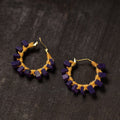 Buy Alisha Handmade Thread & Stone Work Earrings 10 Online at iTokri.com