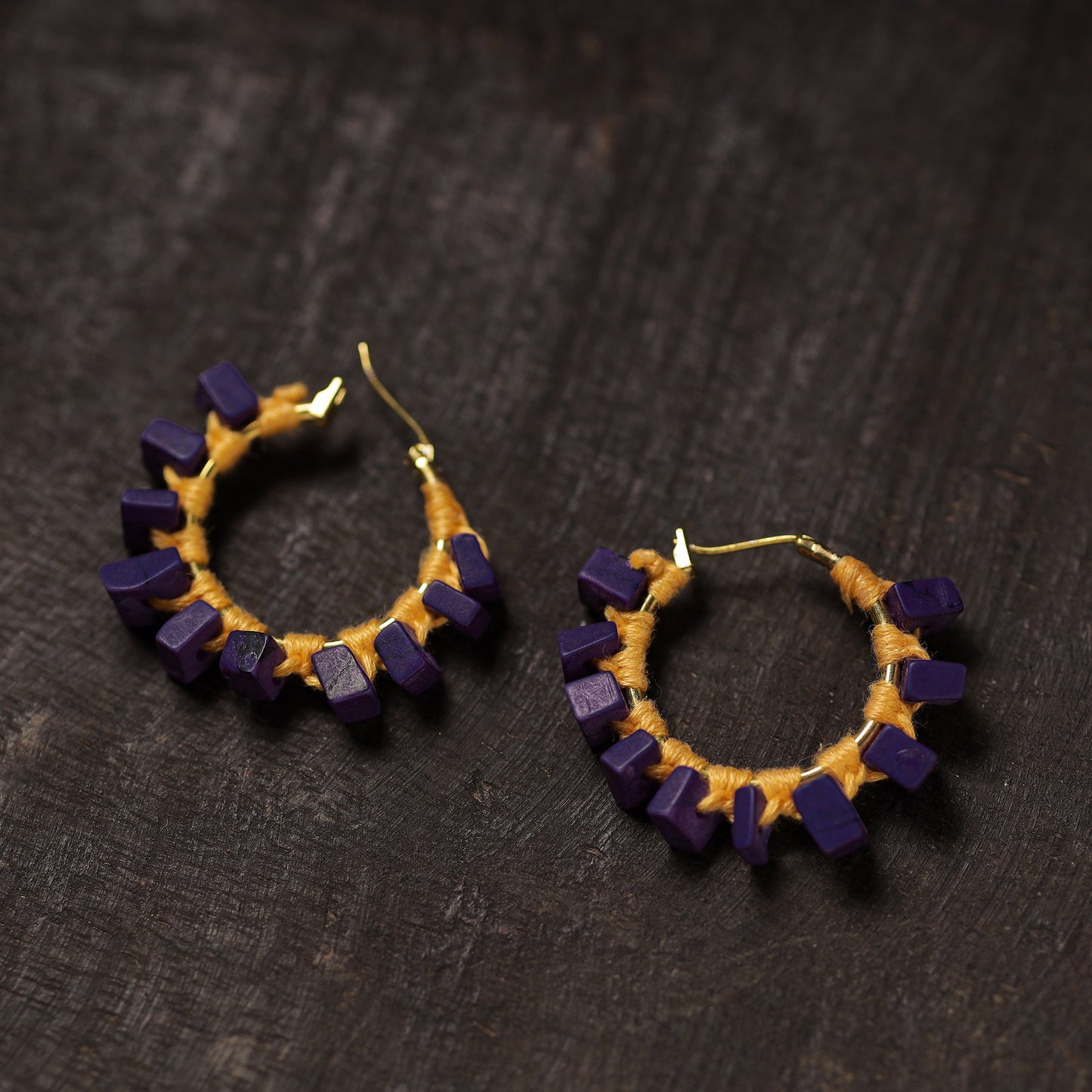 Buy Alisha Handmade Thread & Stone Work Earrings 10 Online at iTokri.com
