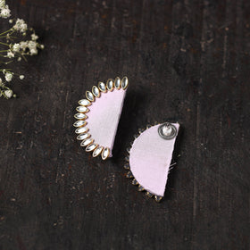 Anayza Stone Work Fabart Earrings 