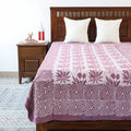  Block Art Print Cotton Single Bindaas Bed Sheet