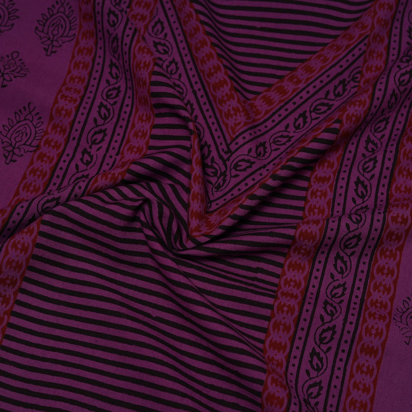 Bagh natural dyed cotton unstitched kurta material (2.9m)