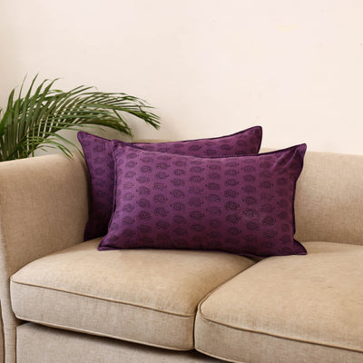 Bagh hand pillow cover (set of 2) 13 - handcrafted