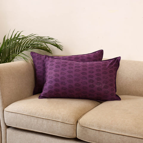 Bagh hand pillow cover (set of 2) 13 - handcrafted