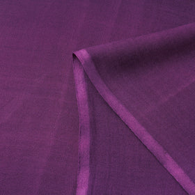 Purple - bamboo silk natural dyed pure handloom plain