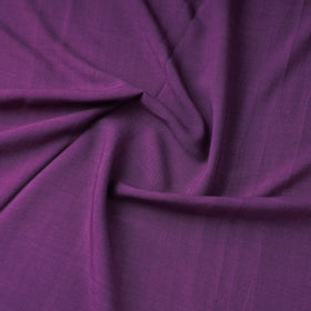 Purple - bamboo silk natural dyed pure handloom plain