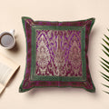  Banarasi Handwoven Silk Zari Cushion Cover Online at iTokri.com