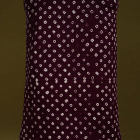 Bandhani patchwork cotton unstitched kurta material (3m) 07