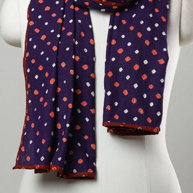  Bandhani Tie-Dye Cotton Stole 07 