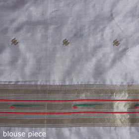 Purple - bangalore silk paithani saree 05 - handcrafted