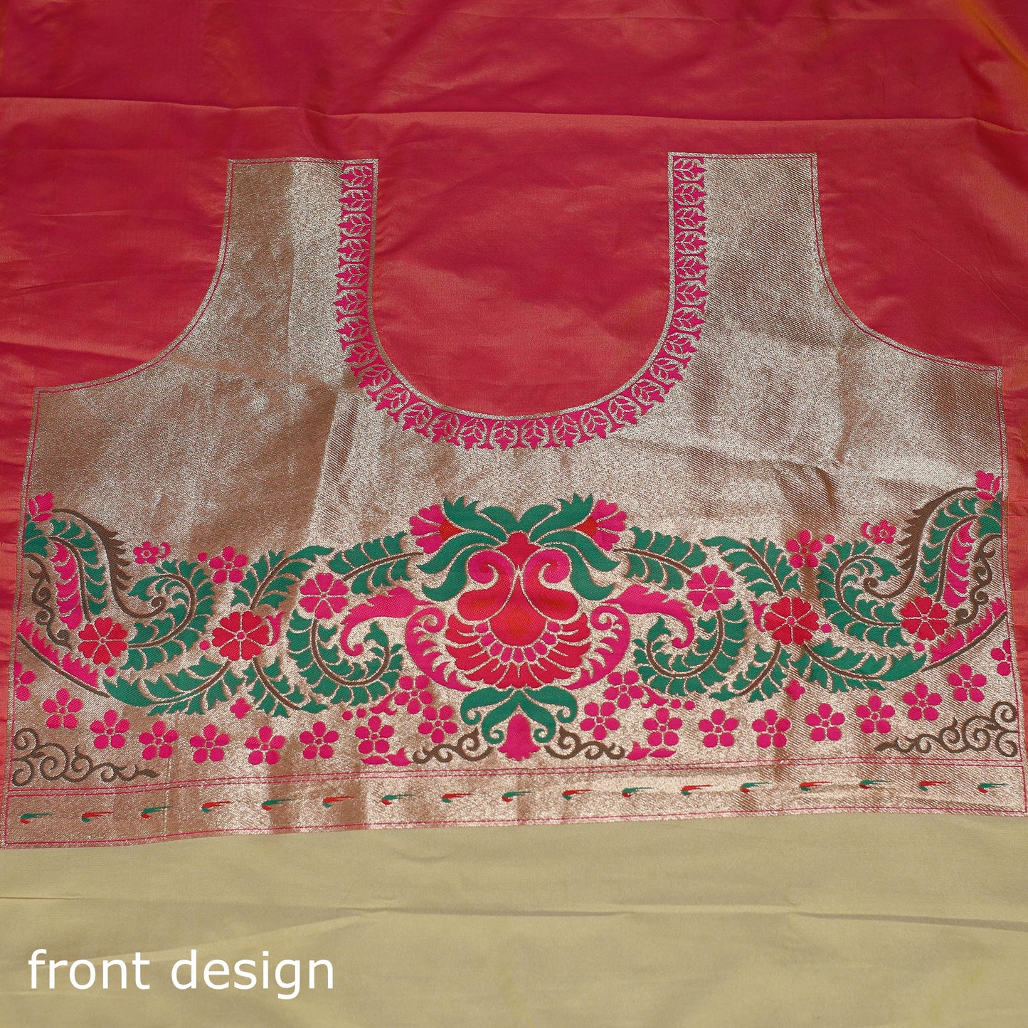 Purple - bangalore silk paithani saree 07 - handcrafted