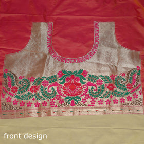 Purple - bangalore silk paithani saree 07 - handcrafted