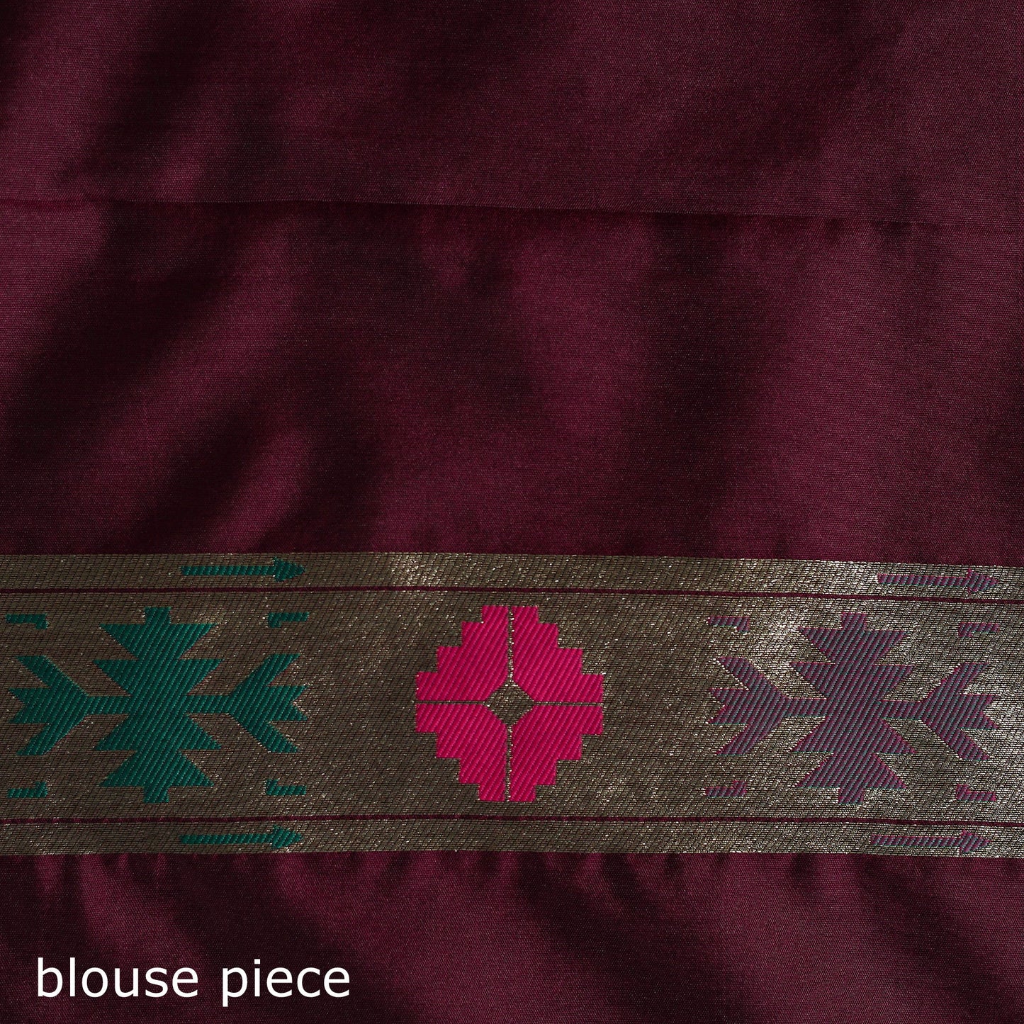 Purple - bangalore silk paithani saree 12 - handcrafted