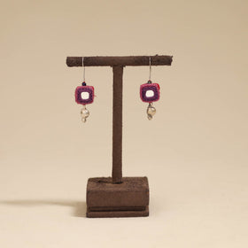 Banjara embroidery mirror work handmade earrings 10
