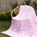  Barmer Applique Cutwork Cotton Single Bed cover Online at iTokri.com