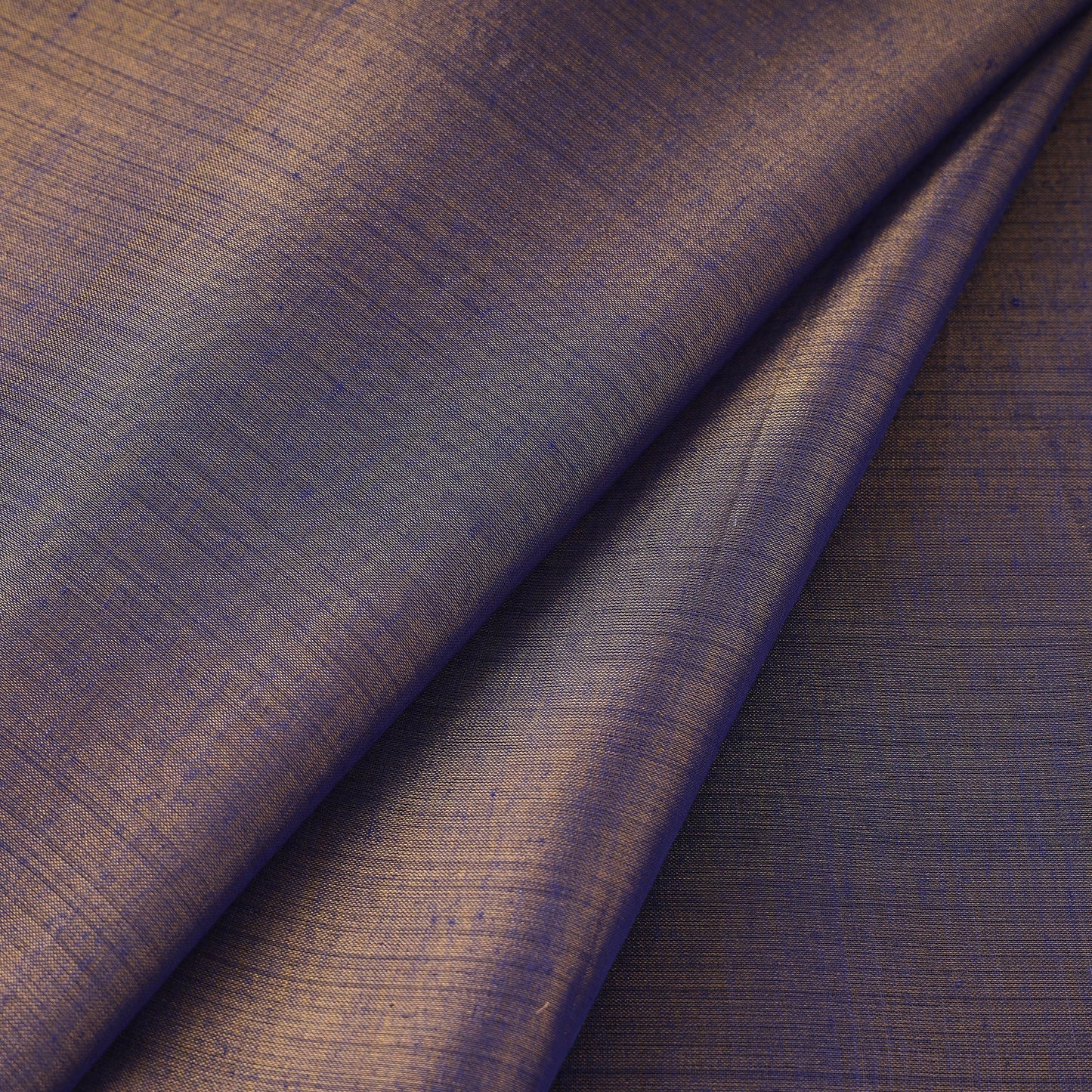  Purple Bengal Fine Tissue Zari Plain Fabric 