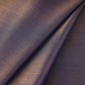  Purple Bengal Fine Tissue Zari Plain Fabric 
