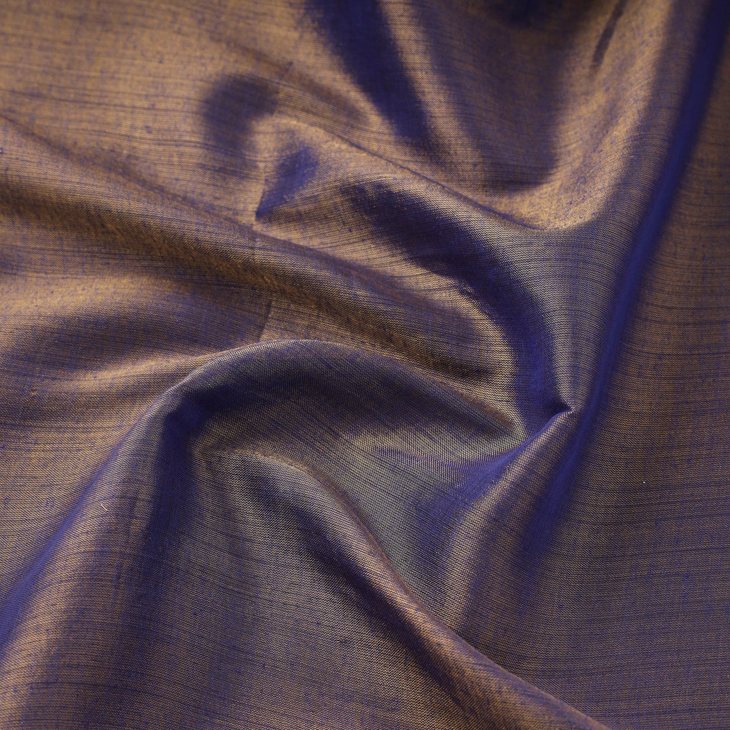  Purple Bengal Fine Tissue Zari Plain Fabric 