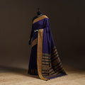 Purple - bengal handwoven cotton begumpuri saree 07