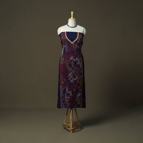 Bengal kantha hand embroidered cotton unstitched kurta