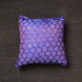 Buy Bengal Kantha Embroidery Reversible Silk Cushion Cover 08 Online at iTokri.com