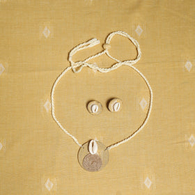 Purple Bengali Tant Saree with Matching Jewellery & Blouse