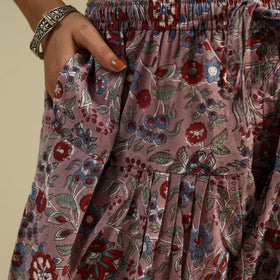 Buy Block Print Cotton Sanganeri Salwar