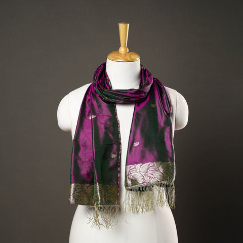  Brocade Handloom Pure Silk Banarasi Stole