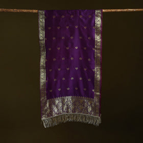 Brocade handloom semi silk nakshi buti banarasi stole