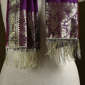 Brocade handloom semi silk nakshi buti banarasi stole