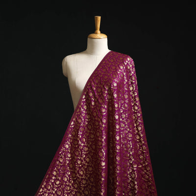 Brocade viscose banarasi fabric 02 - handcrafted