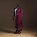 Chanderi silk bagh natural dyed dupatta with zari border 15