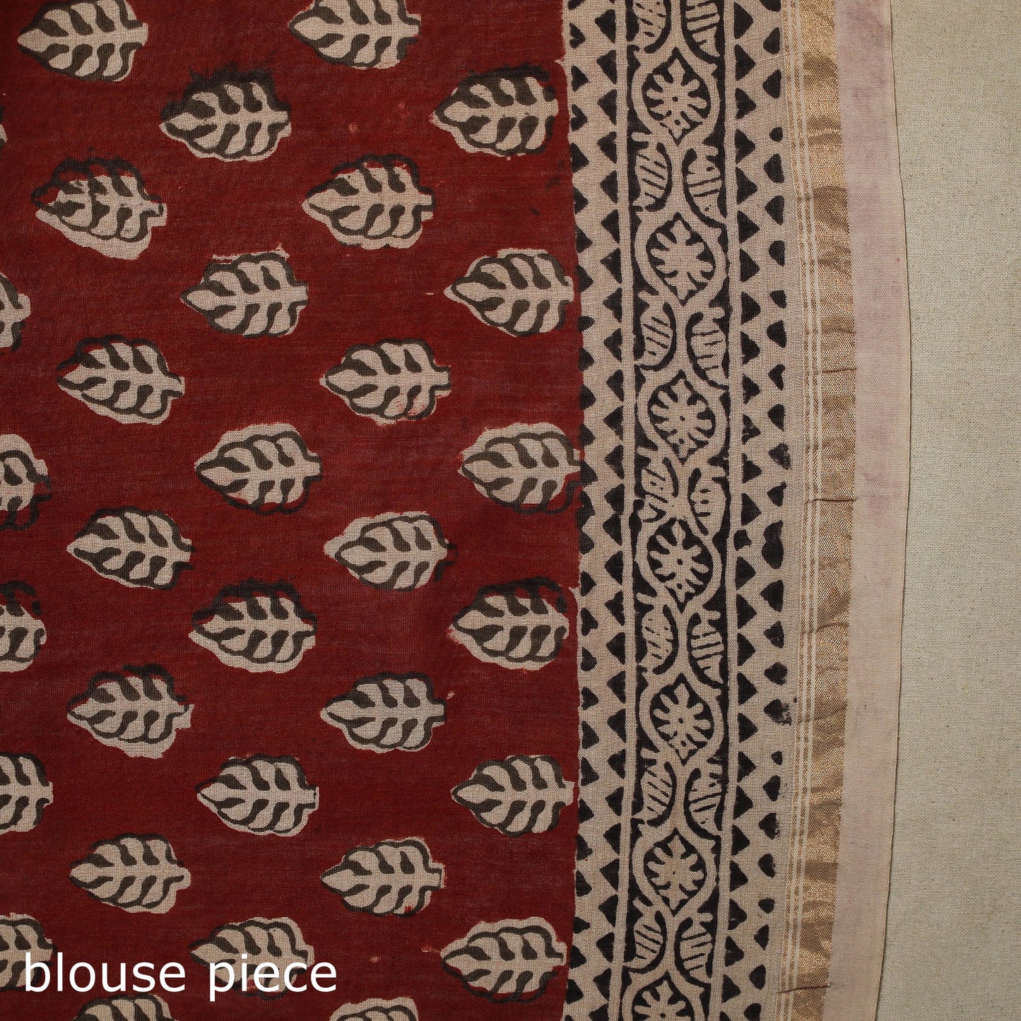 Purple - handloom chanderi silk bagh saree 13 - handcrafted