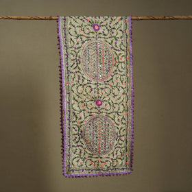  Chanderi Silk Hand Embroidered Stole