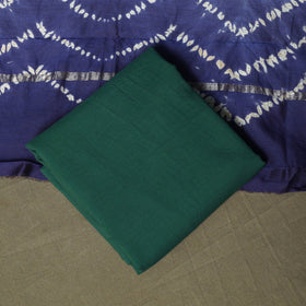 Chanderi silk shibori tie-dye 3pc unstitched dress material