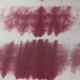  Purple Chanderi Silk Shibori Tie-Dye Fabric Online