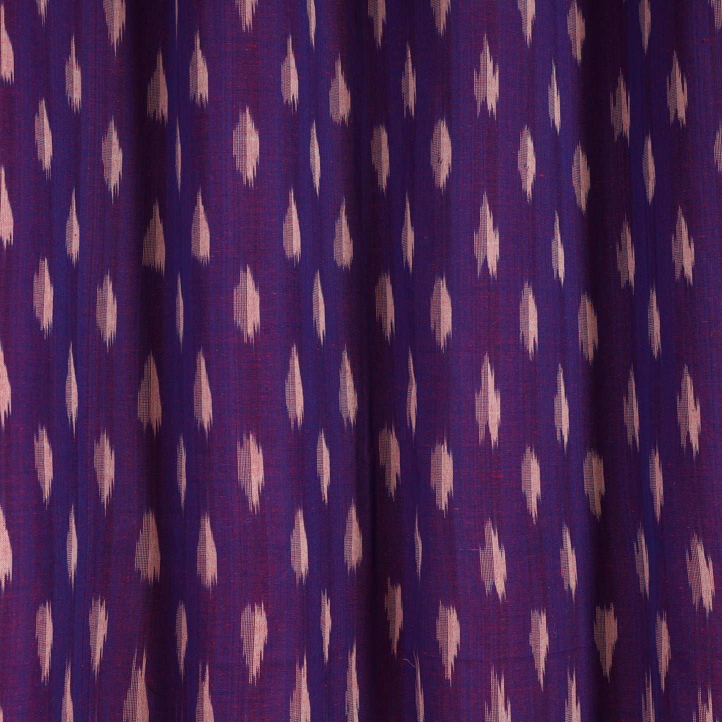 Purple - cotton door pochampally ikat curtain (7 x 3 feet)