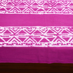 Buy Pink Hand Batik Print Bed Sheet Online at iTokri.com