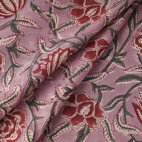 Cotton hand sanganeri fabric 05 - handcrafted