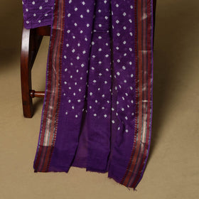 Pink - cotton hand kutch batik 3pc unstitched dress