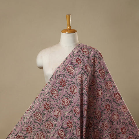 Cotton hand sanganeri fabric 05 - handcrafted