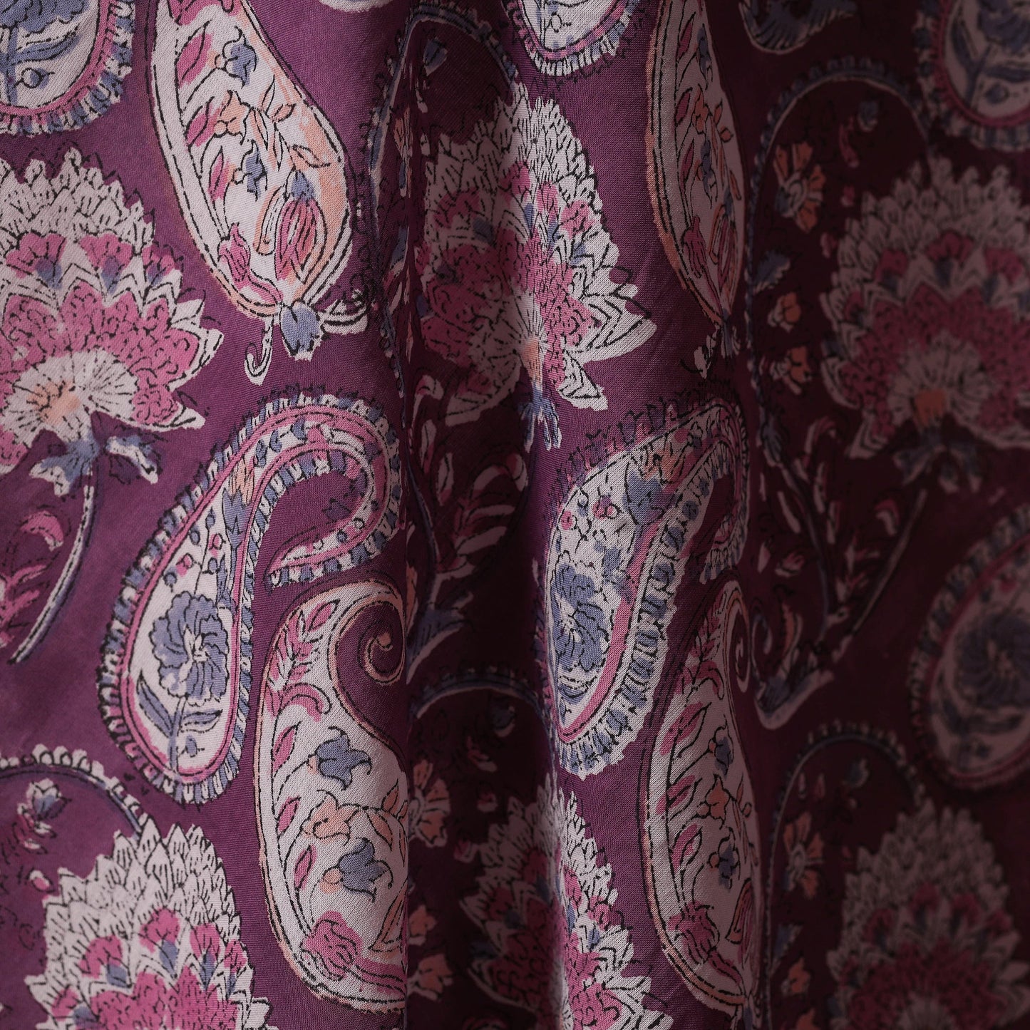 Cotton hand sanganeri fabric 06 - handcrafted