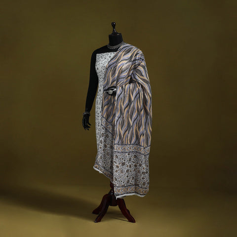 Cotton jaipur printed dupatta 33 - handcrafted