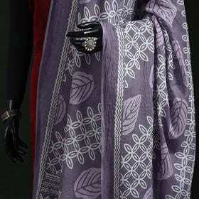 Cotton jaipur printed dupatta 74 - handcrafted