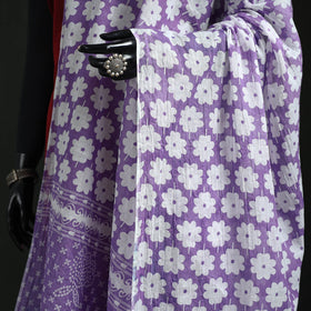 Cotton jaipur printed dupatta 90 - handcrafted