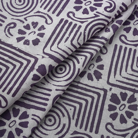 Cotton kutch hand block batik print fabric 12 - handcrafted
