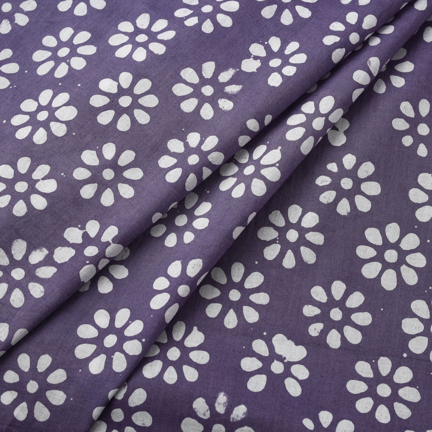 Cotton kutch hand block batik print fabric 22 - handcrafted