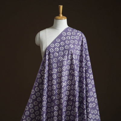 Cotton kutch hand block batik print fabric 22 - handcrafted