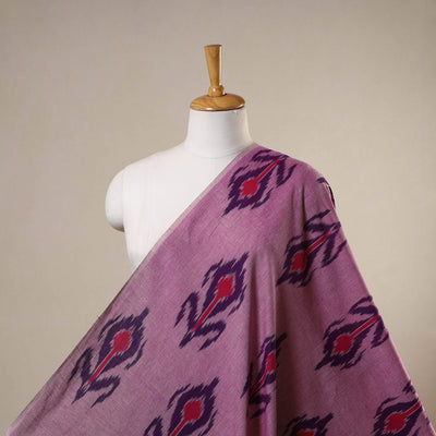 Purple - handloom cotton pochampally central asian ikat