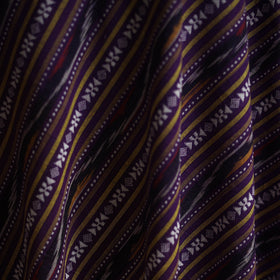 Cotton pochampally dabi ikat fabric 03 - handcrafted